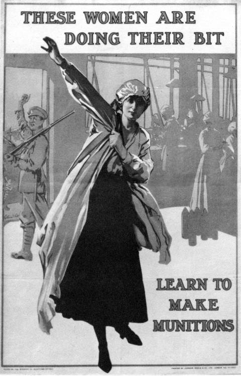 britisches Werbeplakat vom 1916