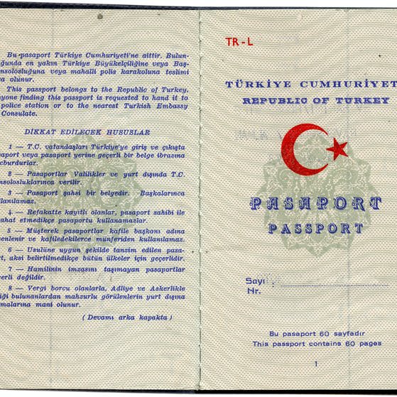 Türkischer Pass (Foto: colourbox)