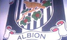 Das Wappen des Fußballvereins "West Bromwich Albion"