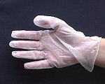 Ein Handschuh aus Latex ©SWR