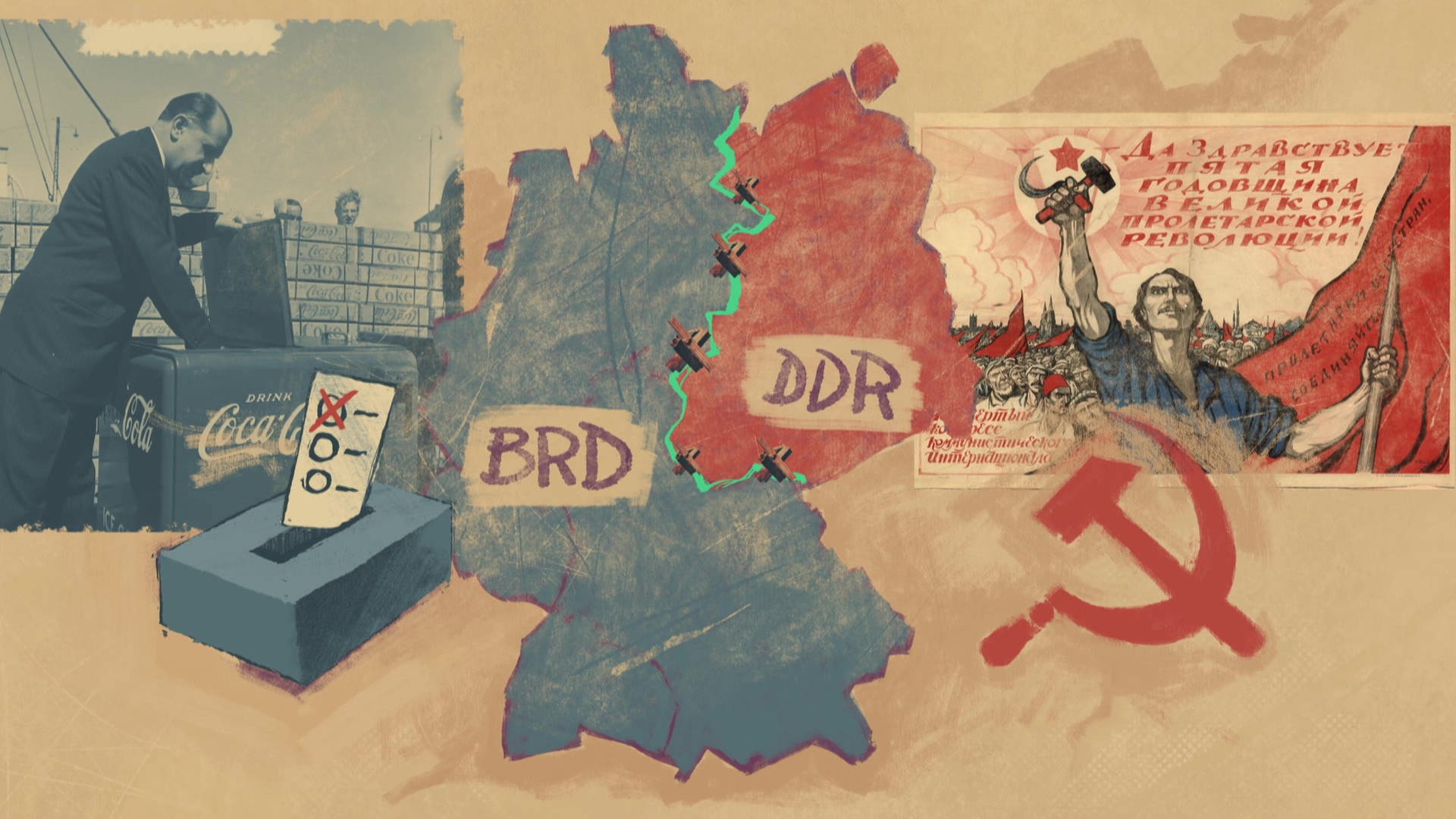 Screenshot aus dem Film "Der Kalte Krieg" (Foto: WDR, VisionX)
