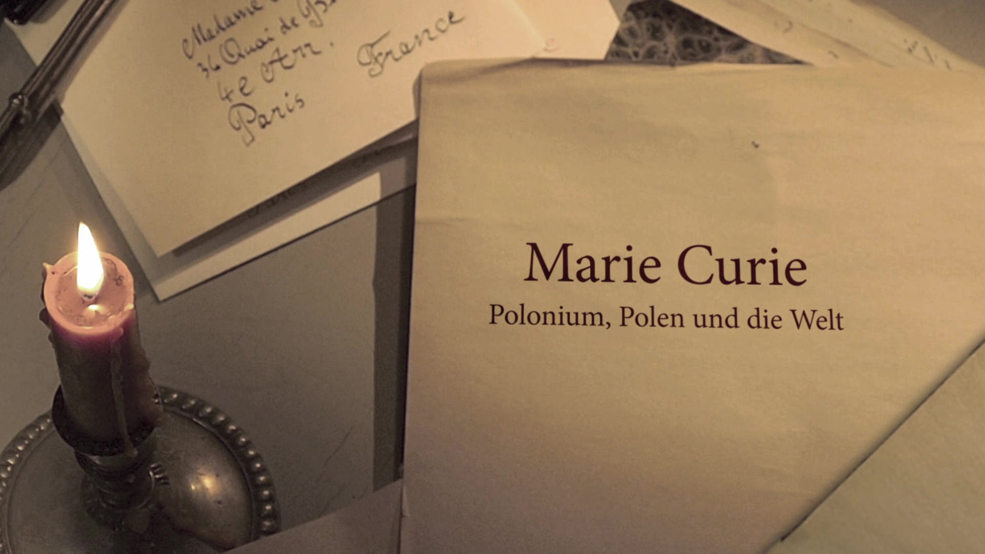 Screenshot aus dem Film "Marie Curie - Polonium, Polen und die Welt"