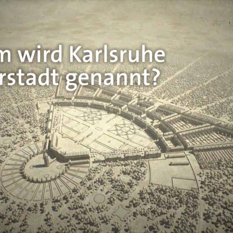 Warum wird Karlsruhe Fächerstadt genannt? · Frage trifft Antwort (Foto: SWR)