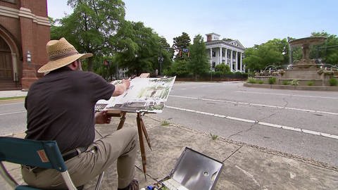 Ein Künstler, der seine Heimat malt