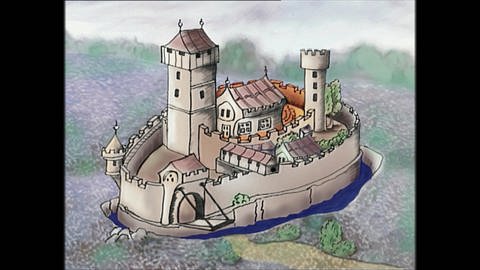 Aufbau einer Burg