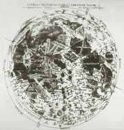 Mondkarte von Giovanni Riccioli 