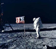 Neil Armstrong auf dem Mond