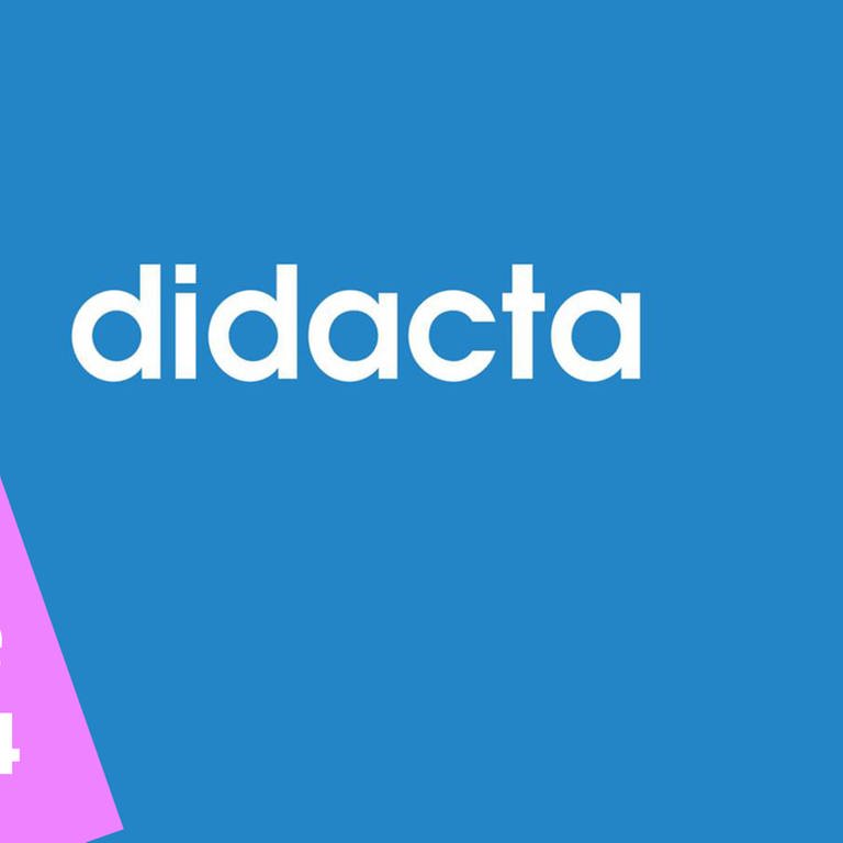 Hinweis auf die Didacta (Foto: SWR)