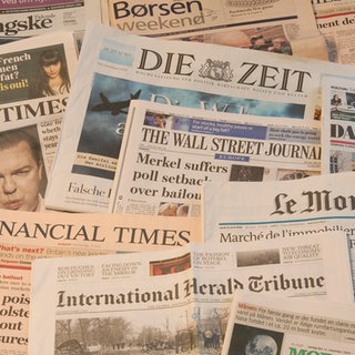 Internationale Zeitungen