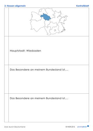 Lösungen: Fragebogen Hessen (Foto: )