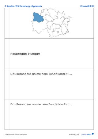 Lösungen: Fragebogen Baden-Württemberg (Foto: )