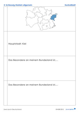 Lösungen: Fragebogen Schleswig-Holstein