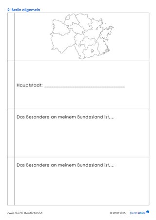 Arbeitsblatt: Fragebogen Berlin