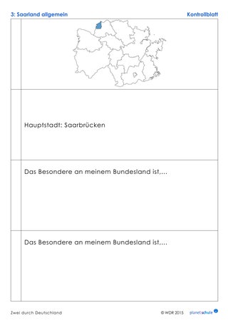 Lösungen: Fragebogen Saarland