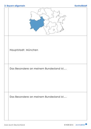 Lösungen: Fragebogen Bayern