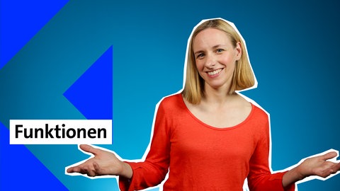 Presenterin der Folge zu Funktionen im kolleg24 Mathematik