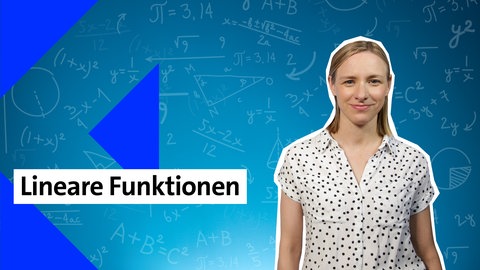 Presenterin der Folge zu linearen Funktionen im kolleg24 Mathematik