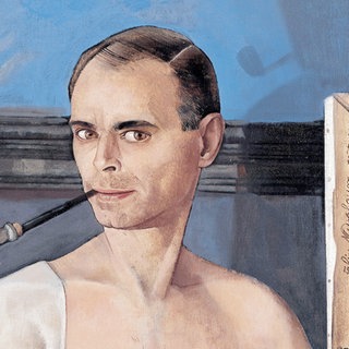 Bild von Felix Nussbaum im Gemäldestil