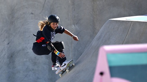 Skateboarderin Sky Brown