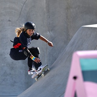 Skateboarderin Sky Brown