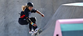 Skateboarderin Sky Brown