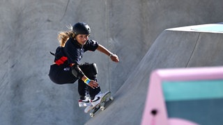 Skateboarderin Sky Brown