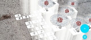 Ausgewählte Elemente in Schalendarstellung