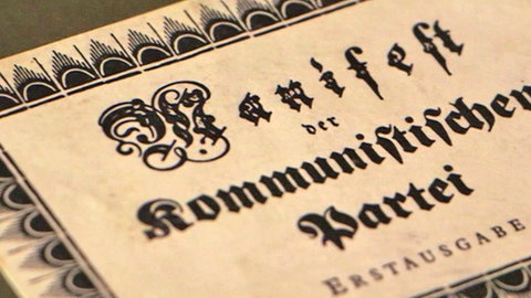 Das Manifest der kommunistischen Partei.