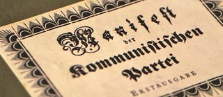 Das Manifest der kommunistischen Partei.