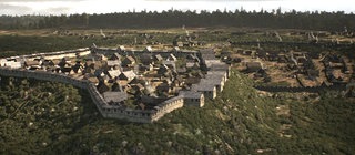 Animation einer Keltischen Stadt