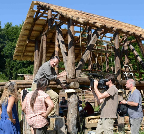 Speichergebäude auf Stelzen