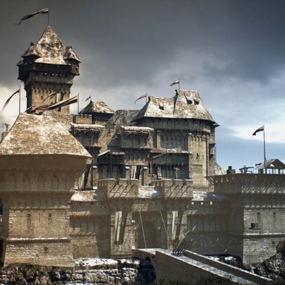 3D-Animation einer Burg. (Foto: SWR/WDR – Screenshot aus der Sendung)
