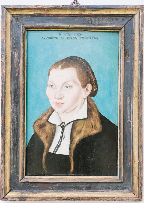 Bildnis der Katharina Luther (um 1529, Cranach) (Foto: Imago/Steve Bauerschmidt)
