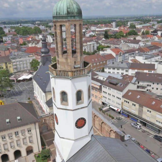 Frankenthal im heutigen Rheinland-Pfalz (Foto: SWR - Screenshot aus der Sendung)