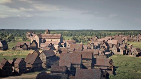 Frankenthal um 1560, Computerrekonstruktion
