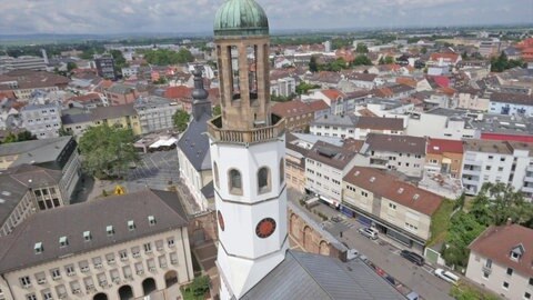 Frankenthal im heutigen Rheinland-Pfalz