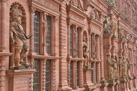 Der Ottheinrichsbau im Heidelberger Schloss