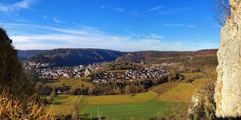 Blick auf Blaubeuren