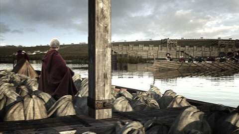 Animation einer Wasserstraße