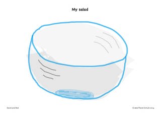 Arbeitsblatt 9: Salad bowl (Foto: )