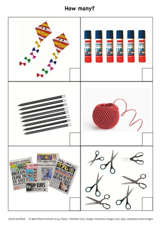 Arbeitsblatt 5: How many?