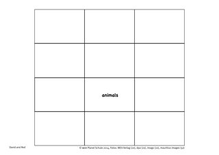 Arbeitsblatt 4: Animals