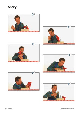 Arbeitsblatt 6: Sorry