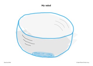 Arbeitsblatt 9: Salad bowl