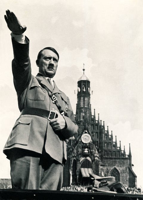 Adolf Hitler beim Reichsparteitag in Nürnberg. (Foto: Imago, sepp spiegl)