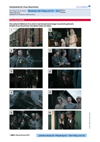 Arbeitsblatt 8a: Evas Geschichte