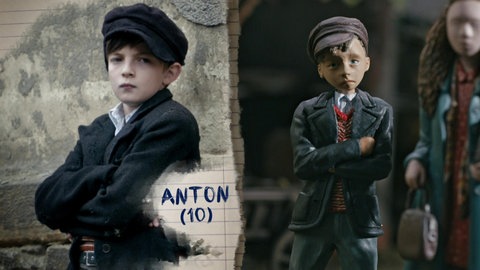 Anton mit Alltagsjacke und Mütze.