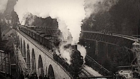 Zug der Höllentalbahn