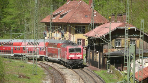 Zug der Höllentalbahn