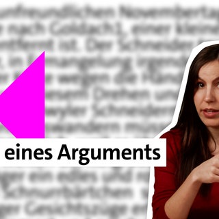 Folge 18: Aufbau eines Arguments | kolleg24 Deutsch